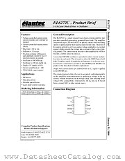 EL6272CY datasheet pdf Elantec Semiconductor