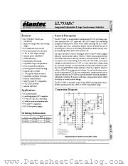 EL7558BCM datasheet pdf Elantec Semiconductor