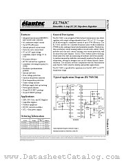 EL7563CRE-T7 datasheet pdf Elantec Semiconductor