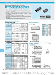 RTC-58321 datasheet pdf Epson Company