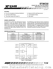 ST26C32 datasheet pdf Exar