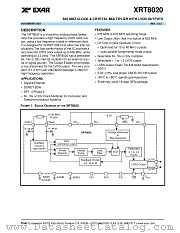 XRT8020 datasheet pdf Exar