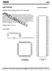 74F420 datasheet pdf Fairchild Semiconductor