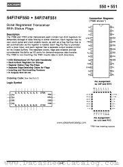 74F551 datasheet pdf Fairchild Semiconductor
