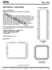74F610 datasheet pdf Fairchild Semiconductor