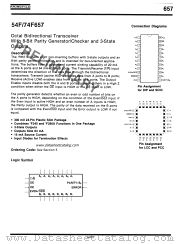 54F657 datasheet pdf Fairchild Semiconductor
