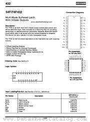 74F432 datasheet pdf Fairchild Semiconductor