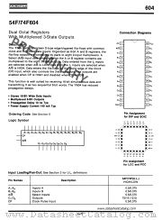54F604 datasheet pdf Fairchild Semiconductor