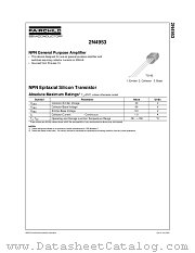 2N4953 datasheet pdf Fairchild Semiconductor