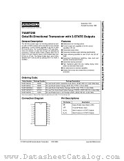 74ABT245 datasheet pdf Fairchild Semiconductor