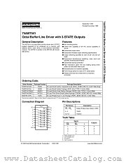 74ABT541 datasheet pdf Fairchild Semiconductor