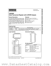 74AC648 datasheet pdf Fairchild Semiconductor