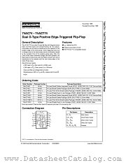 74AC74 datasheet pdf Fairchild Semiconductor