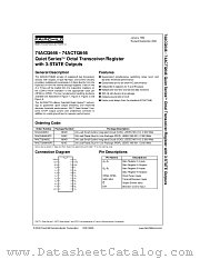 74ACQ646 datasheet pdf Fairchild Semiconductor