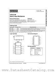 74ACT158 datasheet pdf Fairchild Semiconductor
