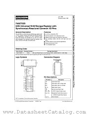 74ACT323 datasheet pdf Fairchild Semiconductor