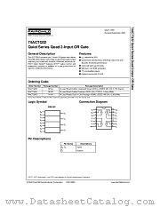 74ACTQ32 datasheet pdf Fairchild Semiconductor