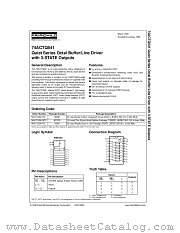 74ACTQ541 datasheet pdf Fairchild Semiconductor