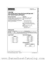 74ALVC86 datasheet pdf Fairchild Semiconductor