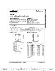74F148 datasheet pdf Fairchild Semiconductor