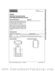 74F192 datasheet pdf Fairchild Semiconductor