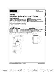 74F257A datasheet pdf Fairchild Semiconductor