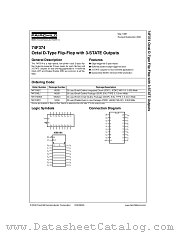 74F374 datasheet pdf Fairchild Semiconductor
