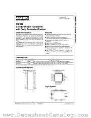74F899 datasheet pdf Fairchild Semiconductor
