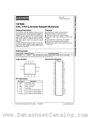 74FR900 datasheet pdf Fairchild Semiconductor