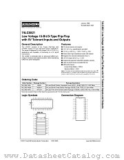 74LCX821 datasheet pdf Fairchild Semiconductor