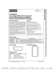 74LCXZ2245 datasheet pdf Fairchild Semiconductor