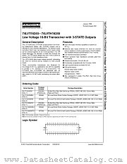 74LVT16245 datasheet pdf Fairchild Semiconductor