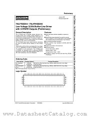 74LVT32244 datasheet pdf Fairchild Semiconductor