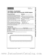 74LVT32245 datasheet pdf Fairchild Semiconductor