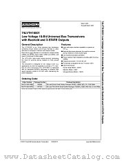 74LVTH16501 datasheet pdf Fairchild Semiconductor