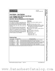 74LVTH2244 datasheet pdf Fairchild Semiconductor