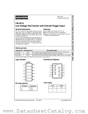 74LVX14 datasheet pdf Fairchild Semiconductor