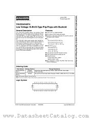 74VCXH16374 datasheet pdf Fairchild Semiconductor