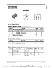 BAV23S datasheet pdf Fairchild Semiconductor