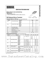 BD676A datasheet pdf Fairchild Semiconductor