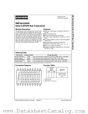 DM74ALS245A datasheet pdf Fairchild Semiconductor