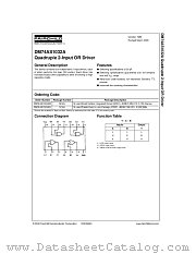 DM74AS1032A datasheet pdf Fairchild Semiconductor