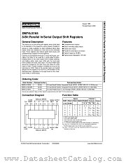 DM74LS165 datasheet pdf Fairchild Semiconductor