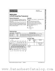 DM74LS245 datasheet pdf Fairchild Semiconductor