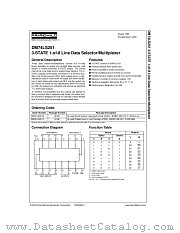 DM74LS251 datasheet pdf Fairchild Semiconductor