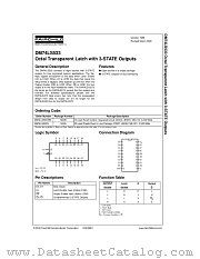 DM74LS533 datasheet pdf Fairchild Semiconductor