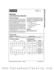 DM74S182 datasheet pdf Fairchild Semiconductor