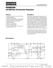 FAN6550 datasheet pdf Fairchild Semiconductor