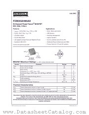FDB035AN06A0 datasheet pdf Fairchild Semiconductor