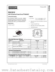 FDC2512 datasheet pdf Fairchild Semiconductor